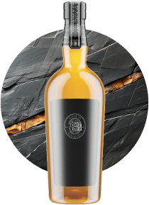 Bottle of premium single malt whisky