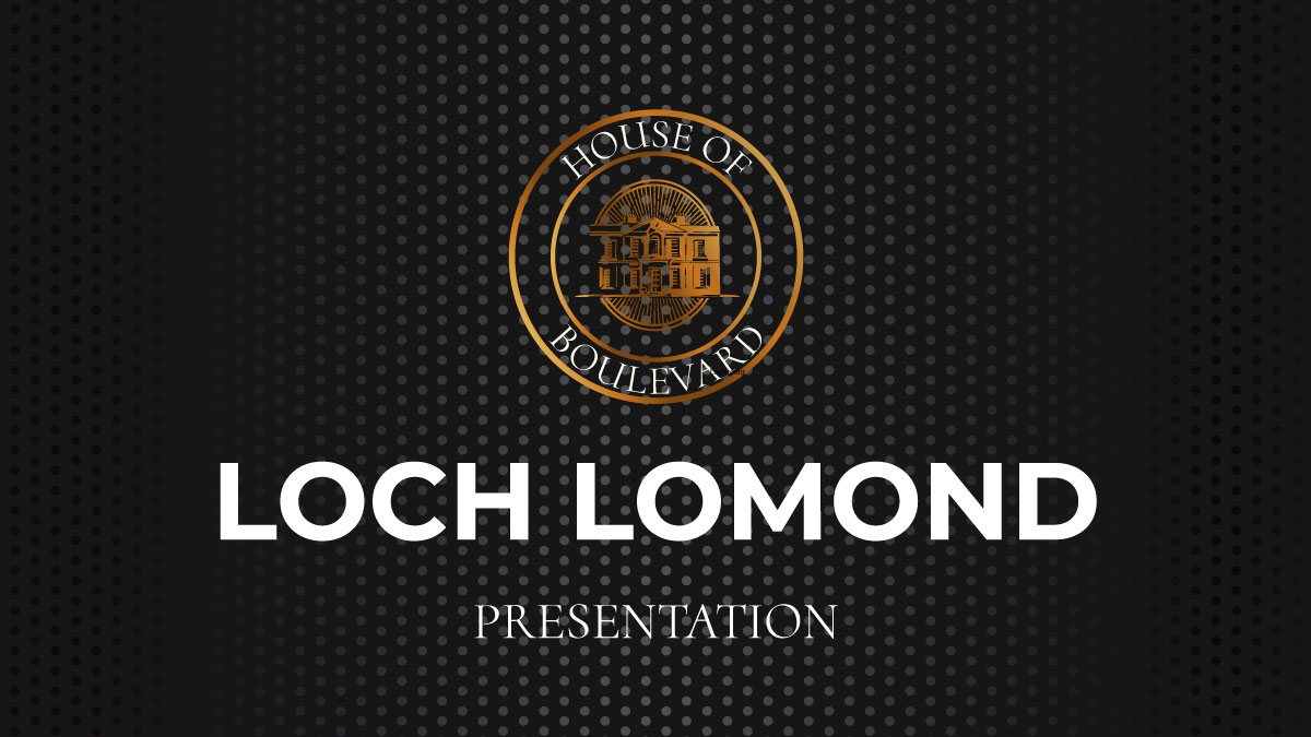 House of Boulevard Loch Lomond whisky cask representing Highland single malt matured in oak cask with layered character and diverse style
